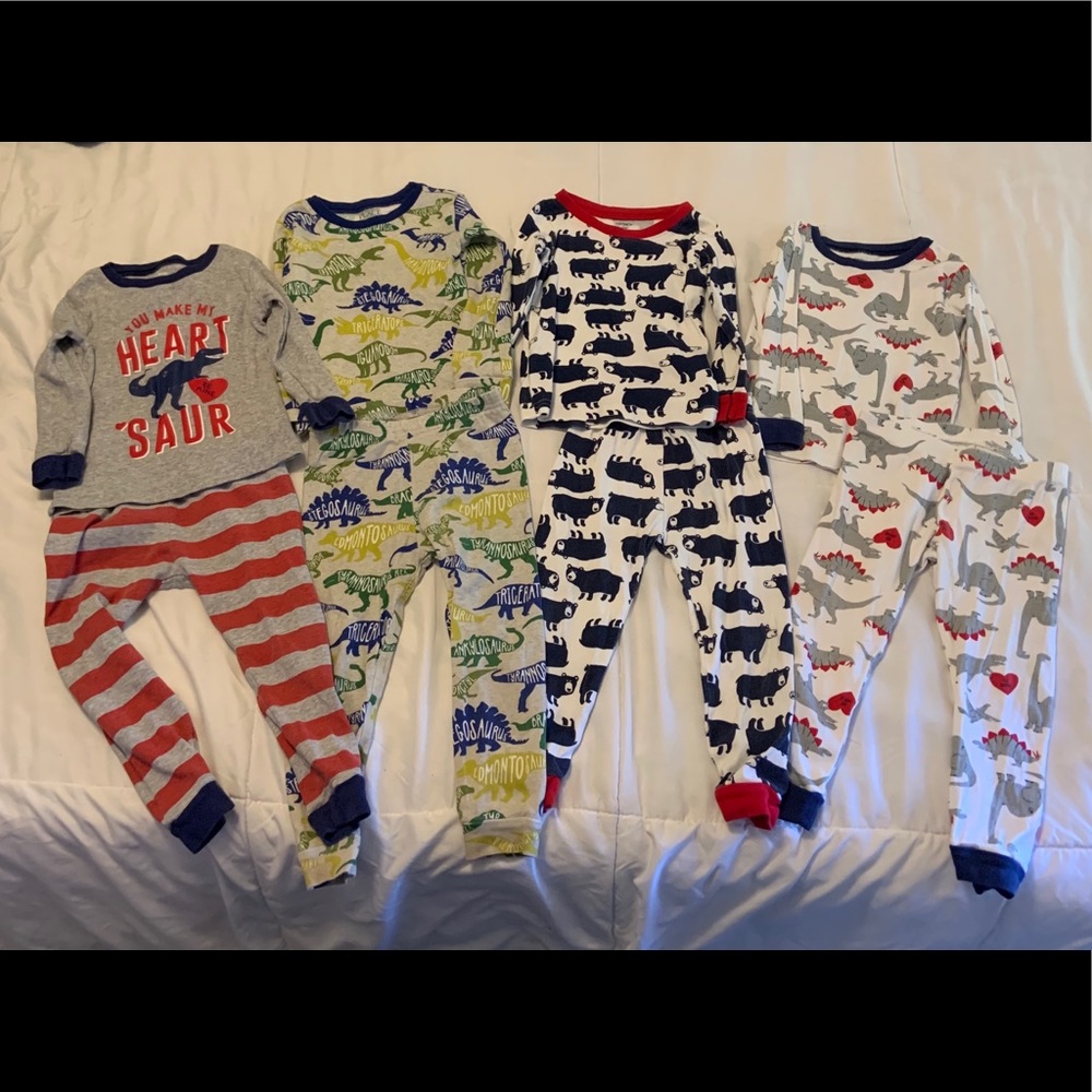 Toddler boy pajamas sets